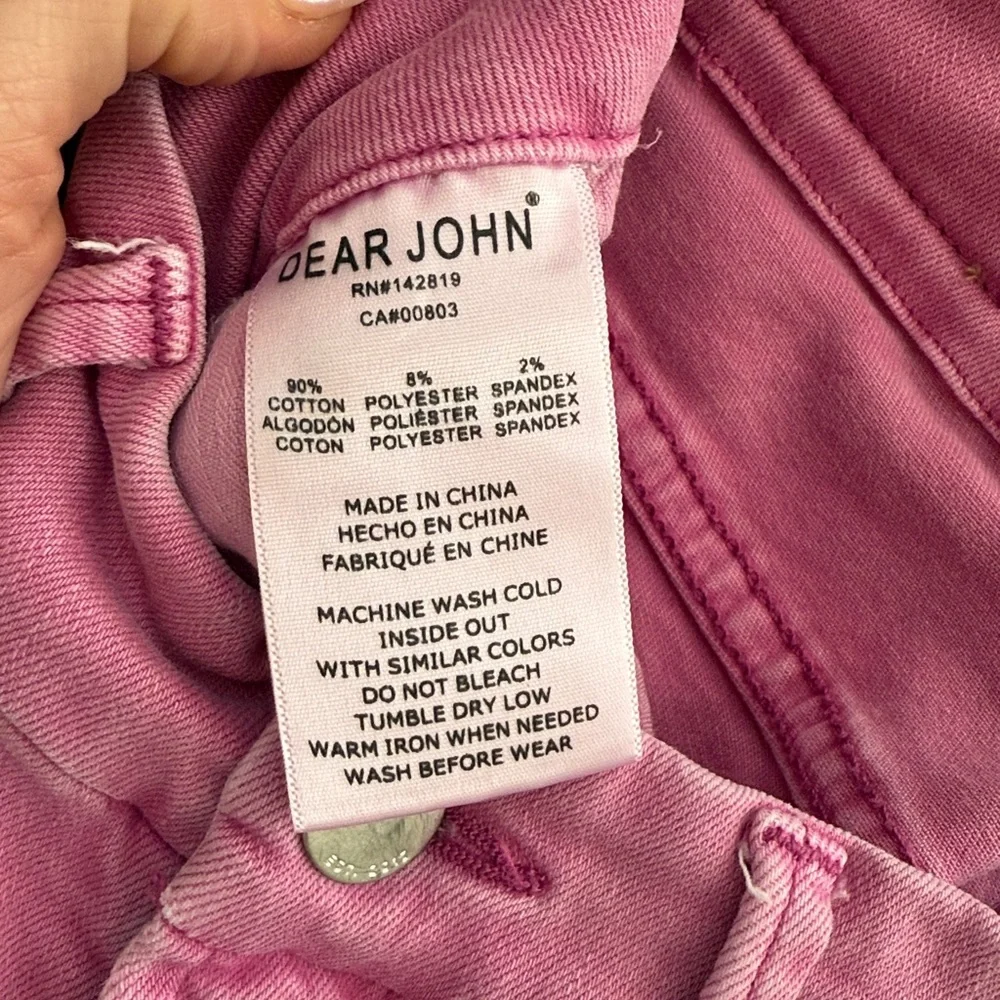 Dear John Pink Flare Jeans - Picture 9 of 11